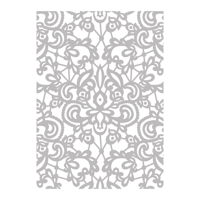 Floral Lace Embossing Folder