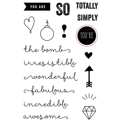 You're the Bomb Operation Smile Stamp Set