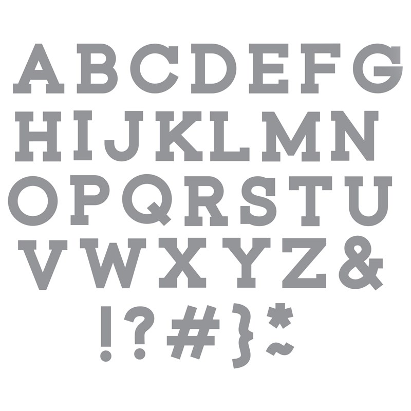 Simple Serif Uppercase Thin Cuts
