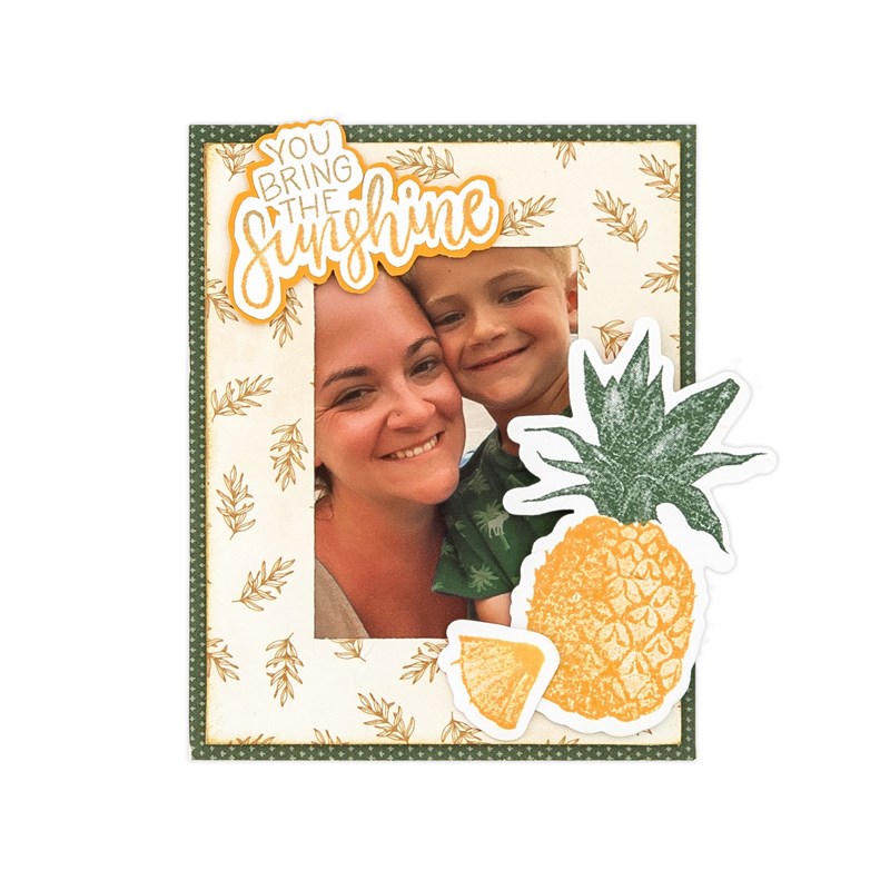 Pineapple Sunshine Stamp + Thin Cuts