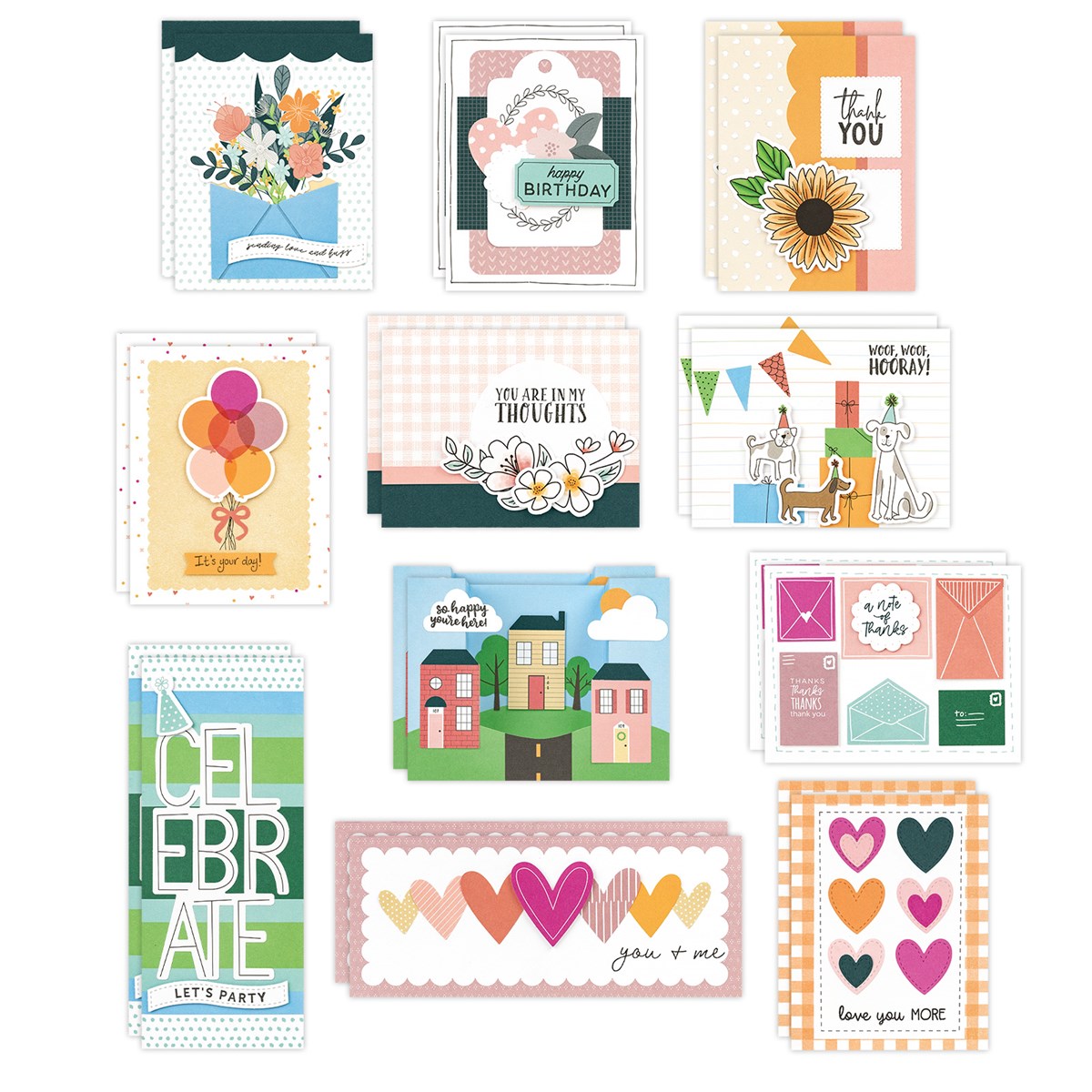 January–April Card Kit