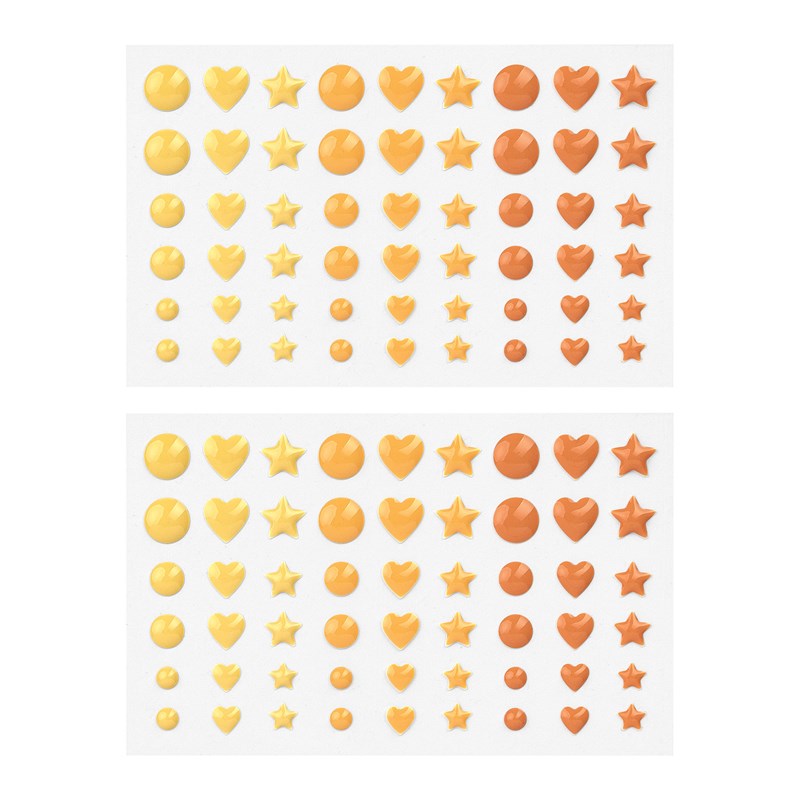 Orange & Yellow Dots