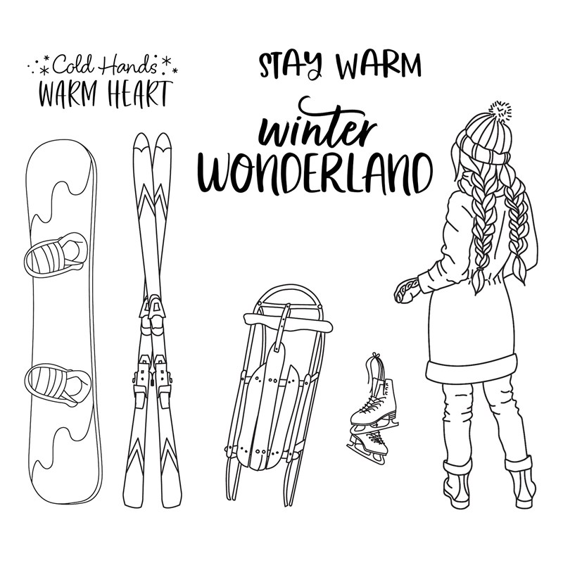 In a Winter Wonderland Stamp Set