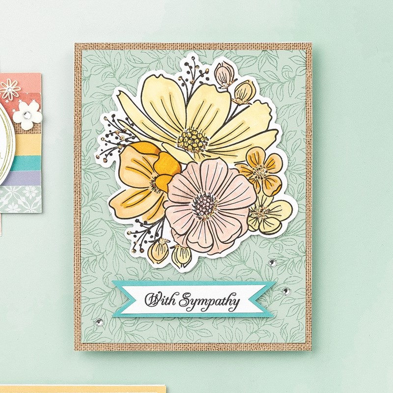 Bouquet Stamp + Thin Cuts