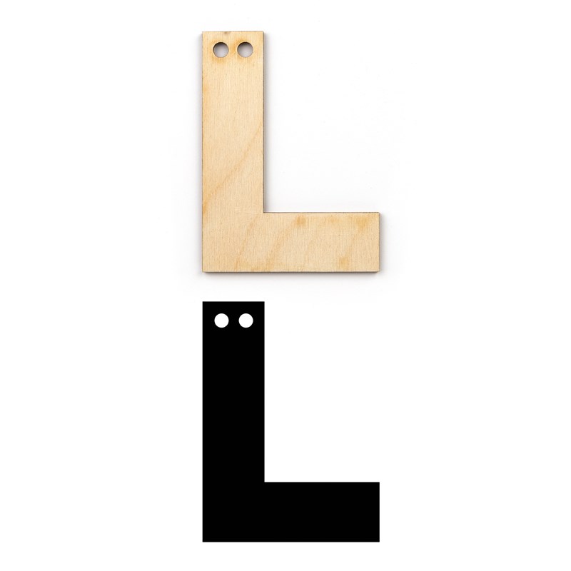 Alphabet Banner—L