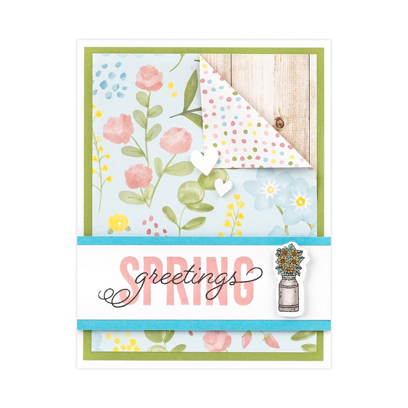 Four Seasons—Spring Cardmaking Workshop Kit (without stamps or Thin Cuts)