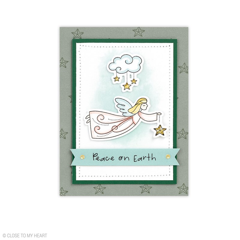 Peace + Love Stamps Card – Handzy Shop + Studio