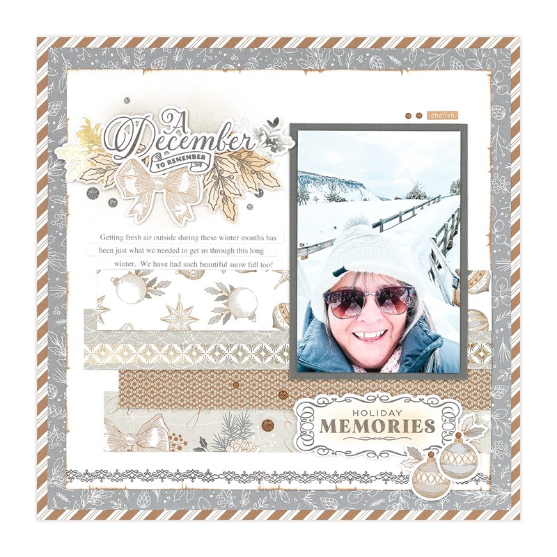 Silver Bells—Scrapbooking Stamp + Thin Cuts
