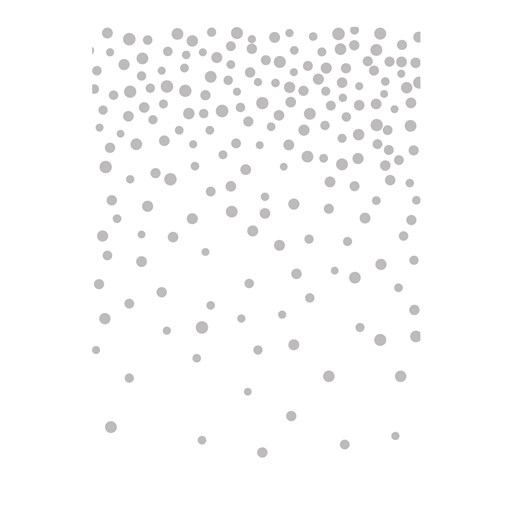 Cascading Dots Embossing Folder (Z3695)