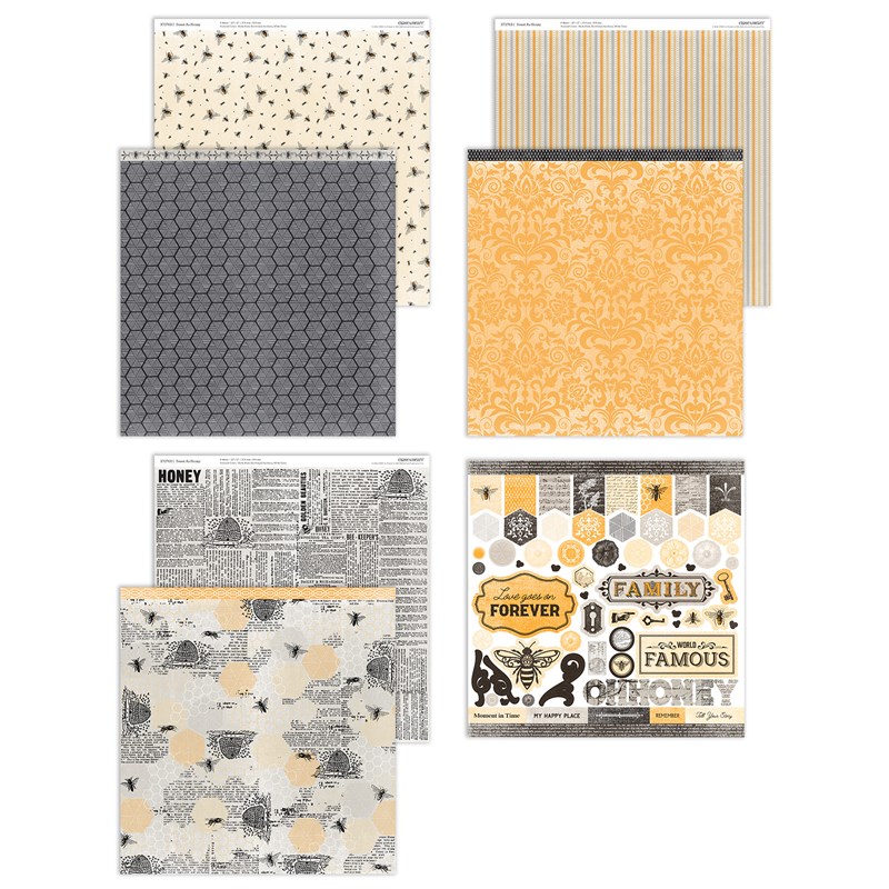 Sweet as Honey Paper Packet + Sticker Sheet