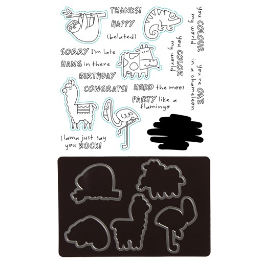 Wild & Punny Stamp + Thin Cuts (Z4082)