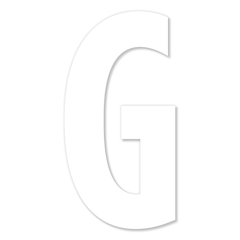 Chipboard Monogram—G