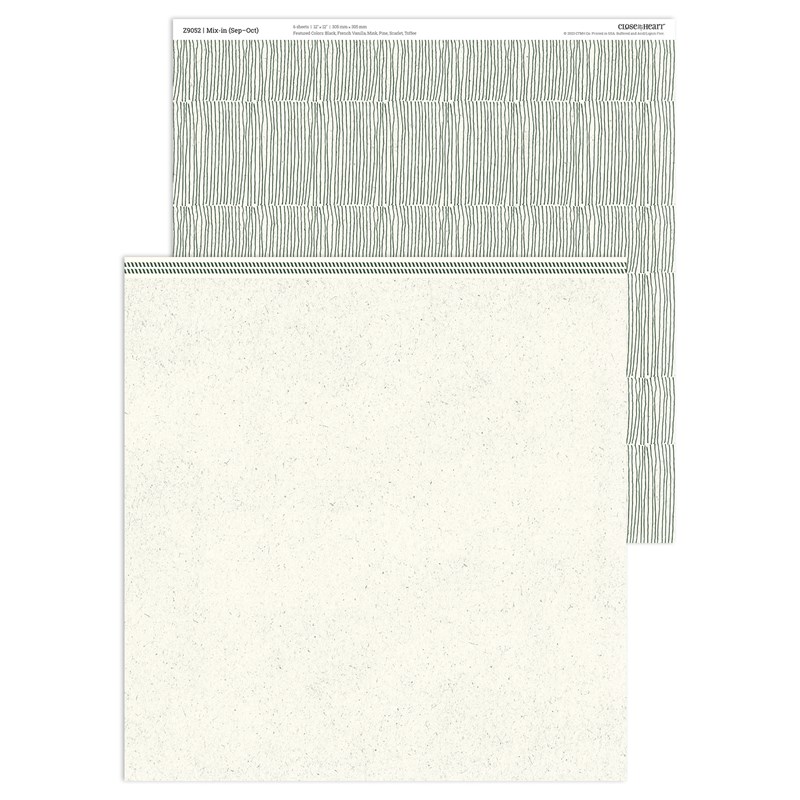 Mix-in Paper Packet (Sep–Oct)