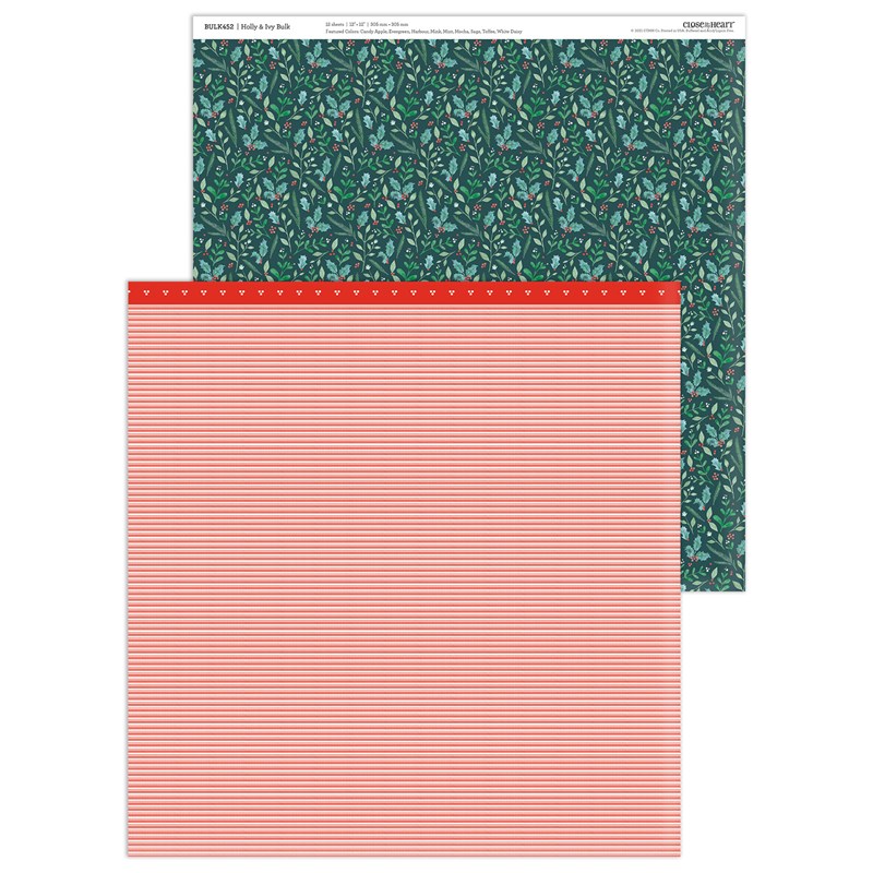 Holly & Ivy Bulk Paper Packet