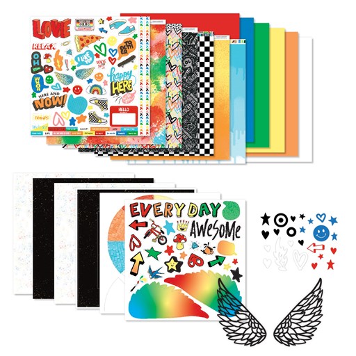 Fresh Paint Scrapbooking Workshop Kit (without Memory Protectors™) (G1253NP)