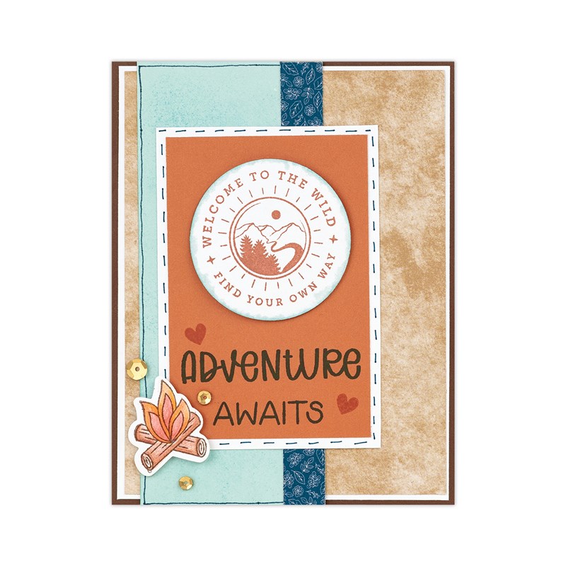 Adventure Badges Stamp Set