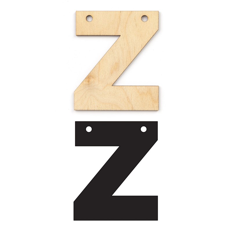 Alphabet Banner—Z