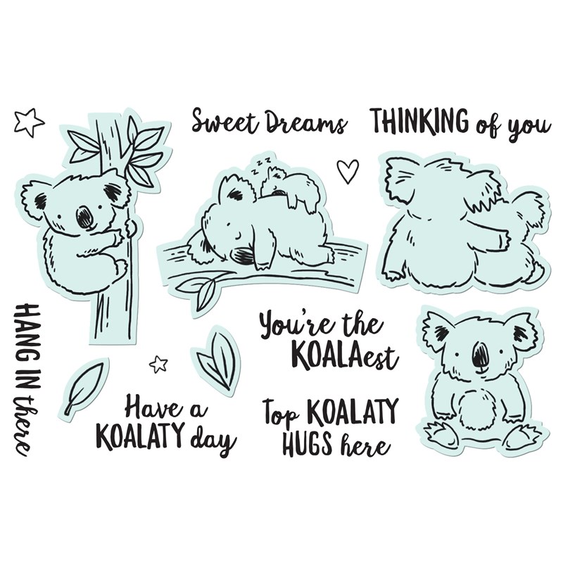 A Koala-ty Day Stamp + Thin Cuts