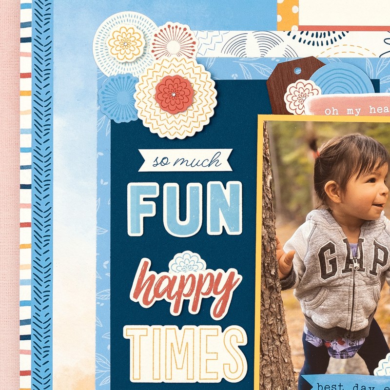 Candid Moments—Scrapbooking Stamp + Thin Cuts