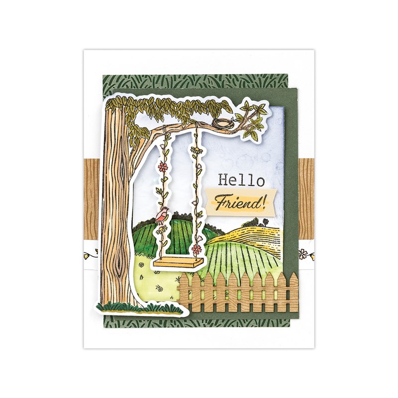 Backyard Bliss—Cardmaking Stamp Set