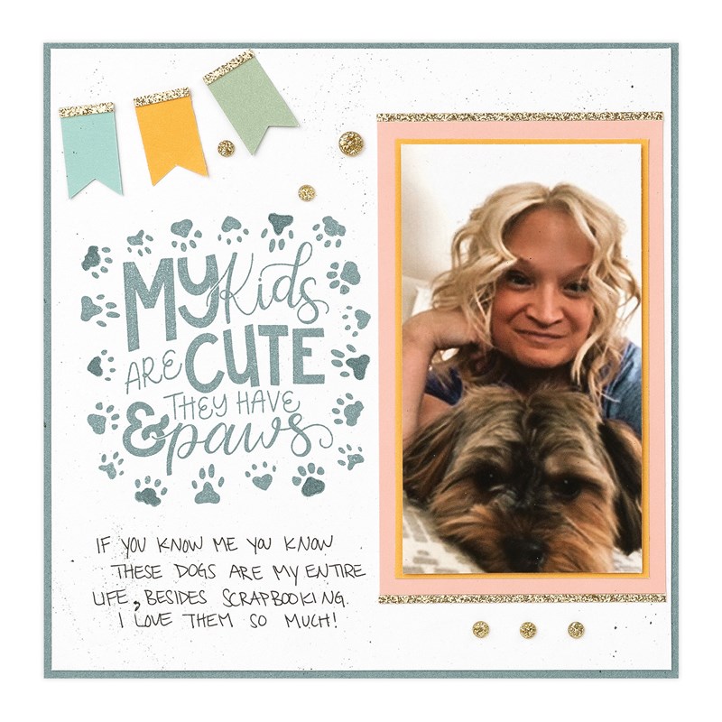 Kids with Paws Stamp Set
