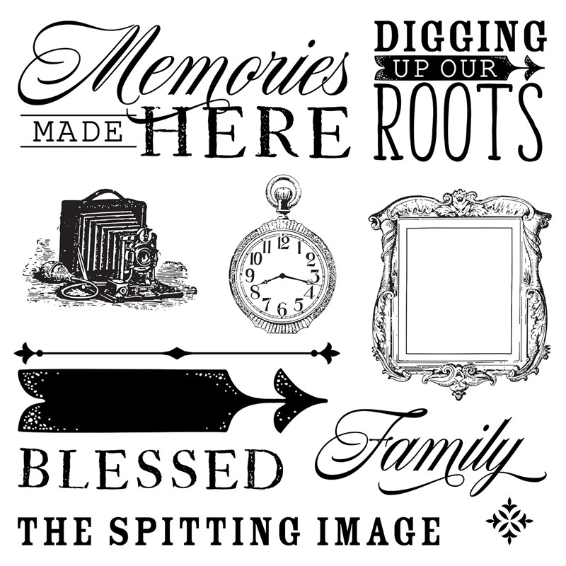 Family Roots Stamp Set