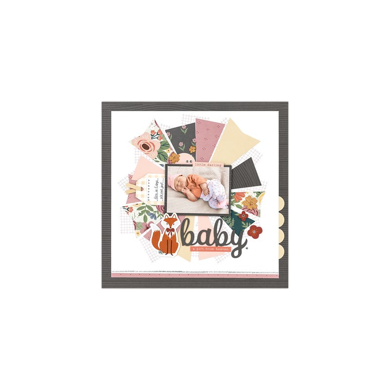 As You Grow Scrapbooking Workshop Kit  (without stamp or Thin Cuts)