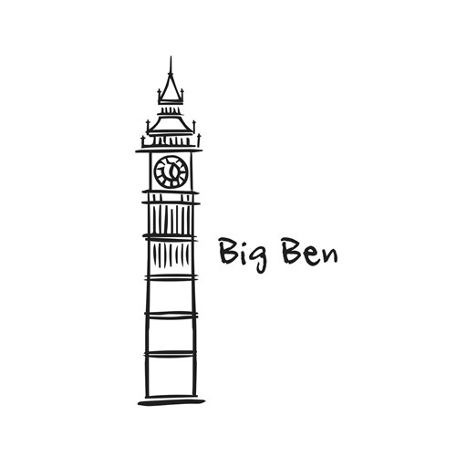 Big Ben Stamp Set (M1326)