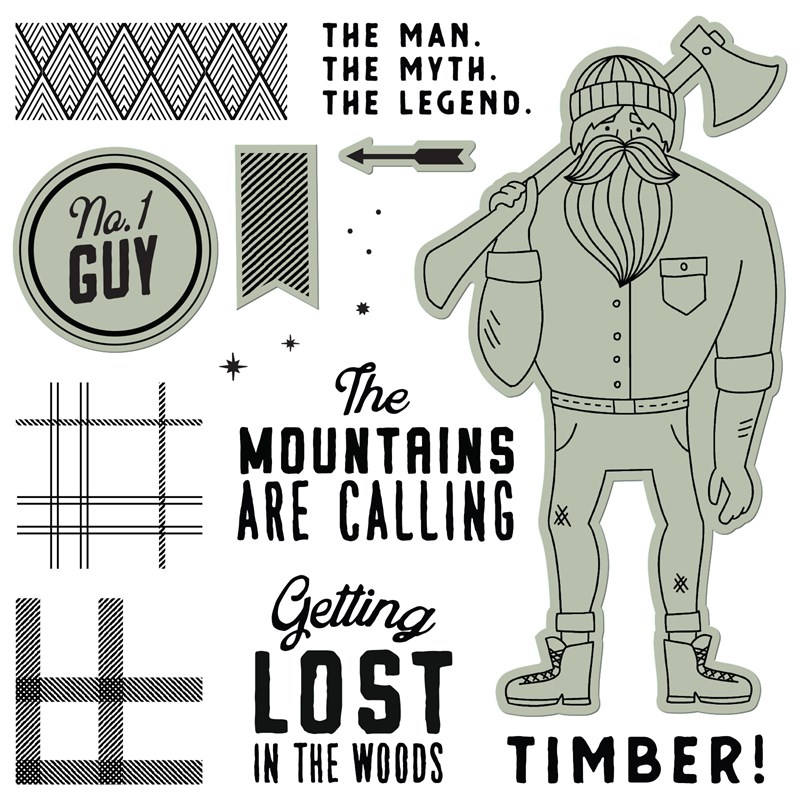 Timber—Scrapbooking Thin Cuts