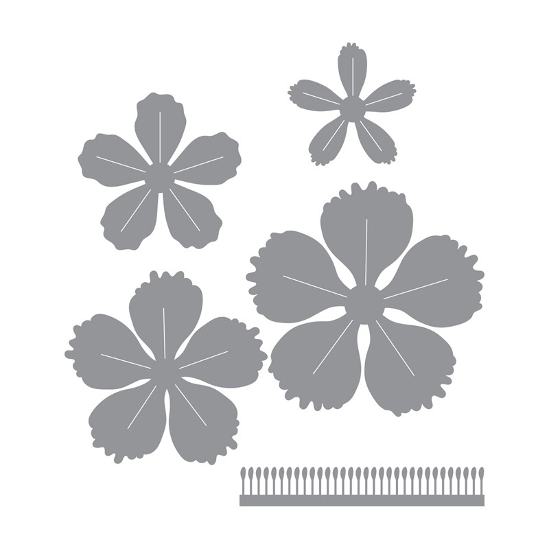 3-D Flower Thin Cuts