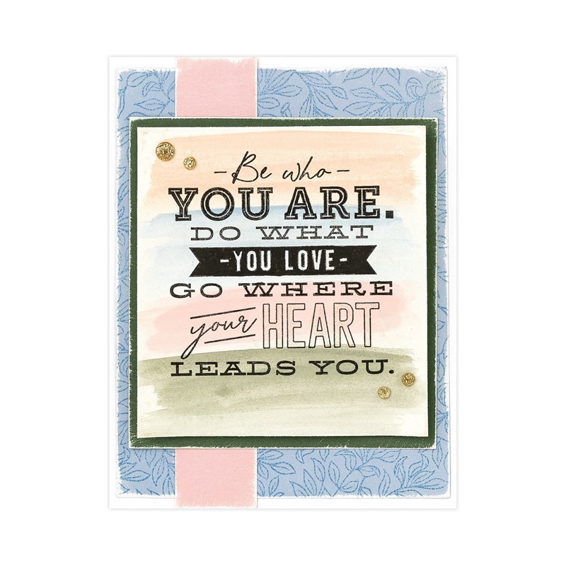 Where Your Heart Leads Stamp Set