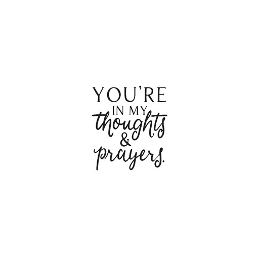 Thoughts & Prayers Stamp Set (M1313)