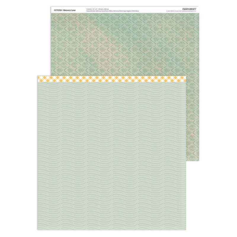 Memory Lane Paper Packet + Sticker Sheet