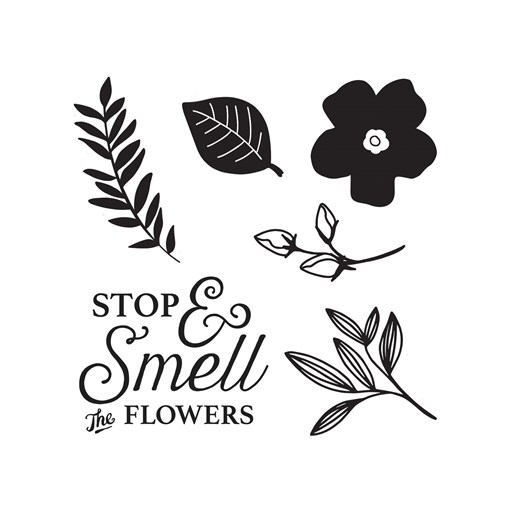 Smell the Flowers Stamp Set (B1809)