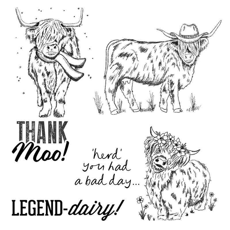 Legend-Dairy Stamp Set