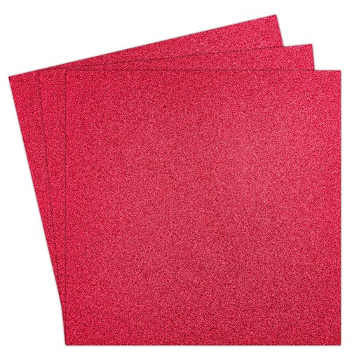 NEON PERSIMMON Glitter Luxe Cardstock - Encore Paper – The 12x12