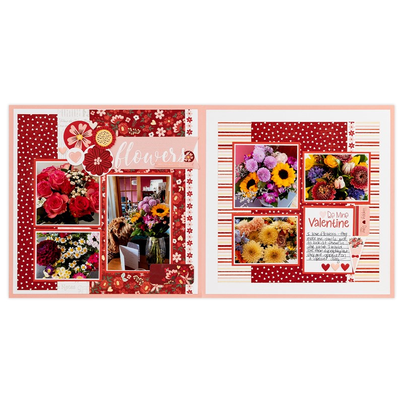 Love Notes Scrapbooking Workshop Kit (without stamp + Thin Cuts)