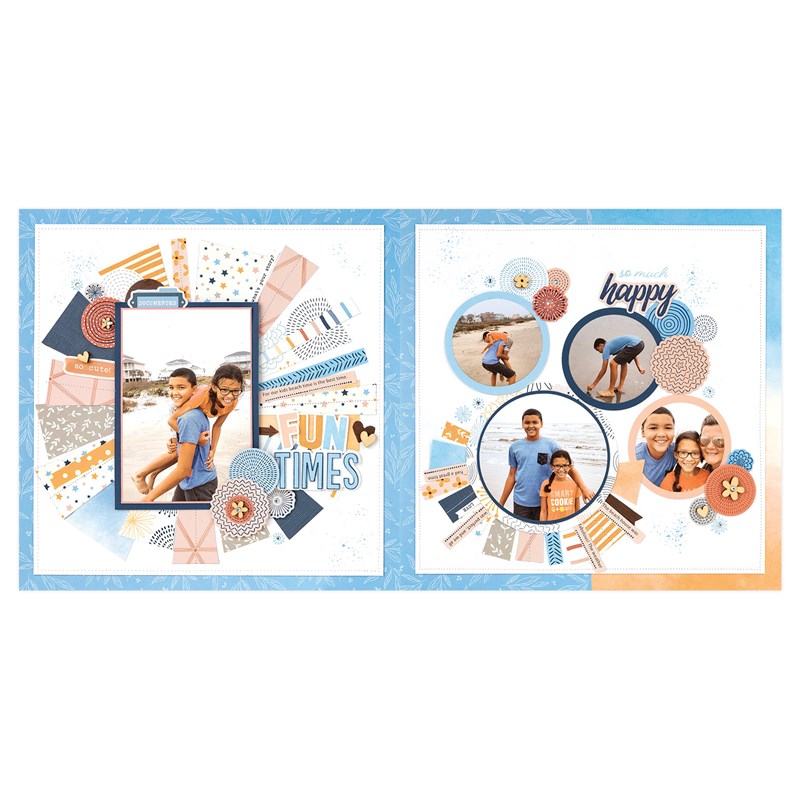 Candid Moments—Scrapbooking Stamp + Thin Cuts