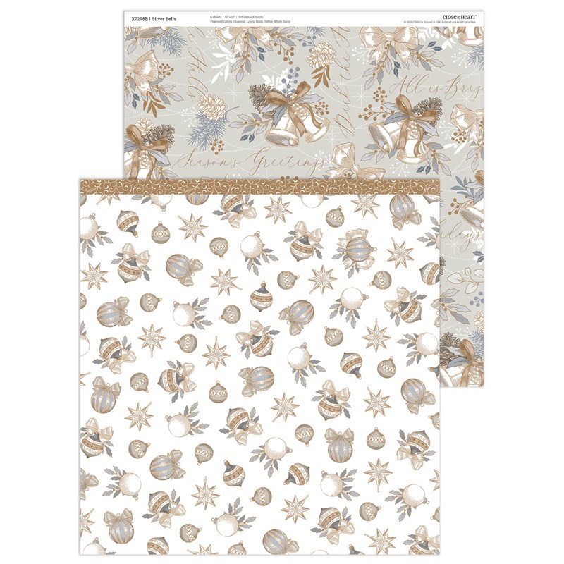 Silver Bells Paper Packet