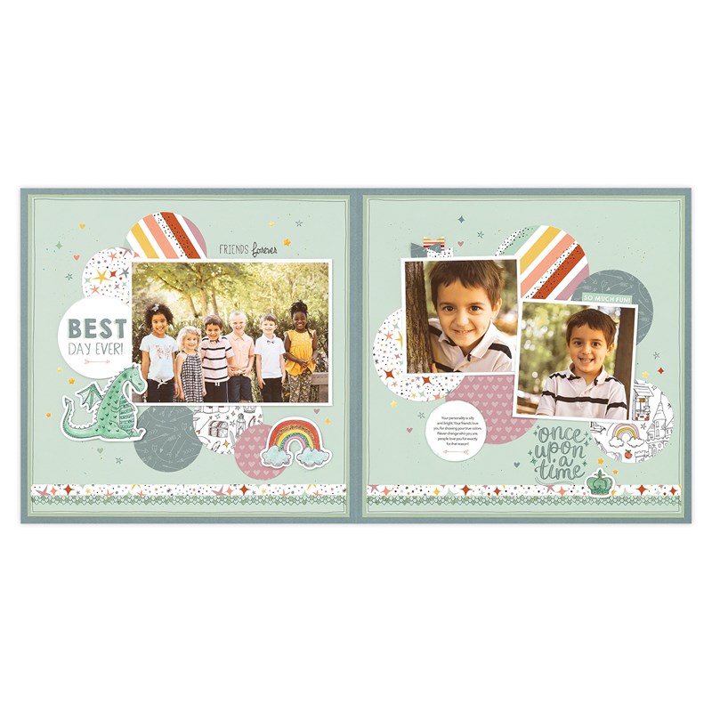 Storybook—Scrapbooking Stamp + Thin Cuts