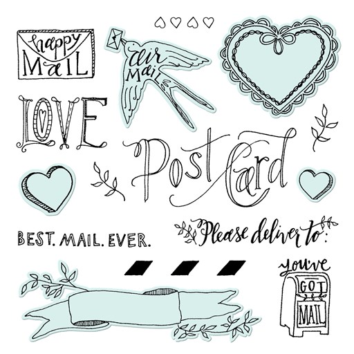 Air Mail by Aimee Ferre Stamp + Thin Cuts (Z3645)