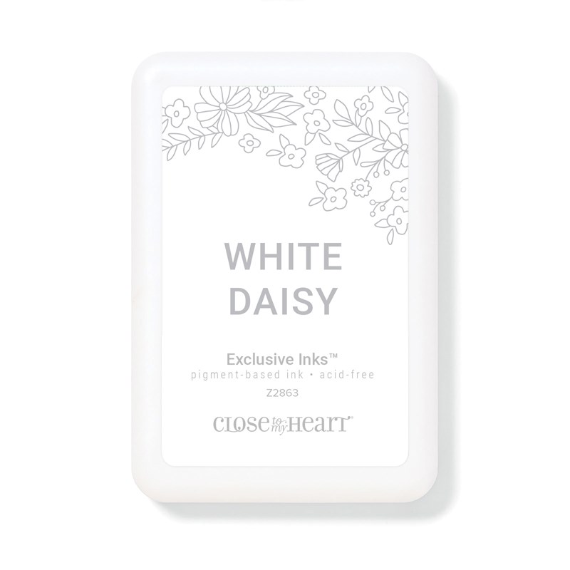 White Daisy Exclusive Inks™ Pigment Pad (Z2863)