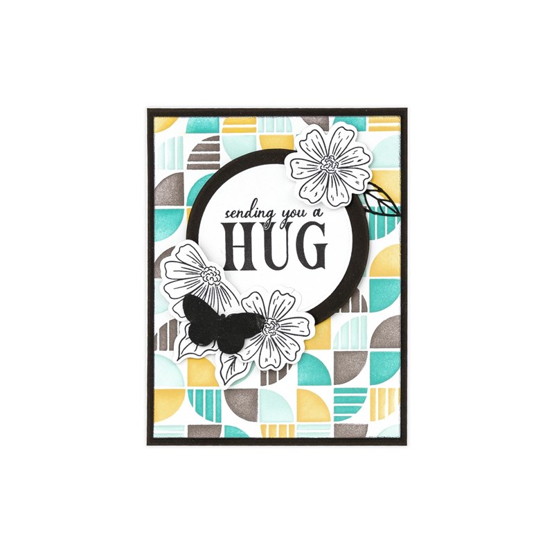 Sending You a Hug Cardmaking Workshop Kit (without stencils)