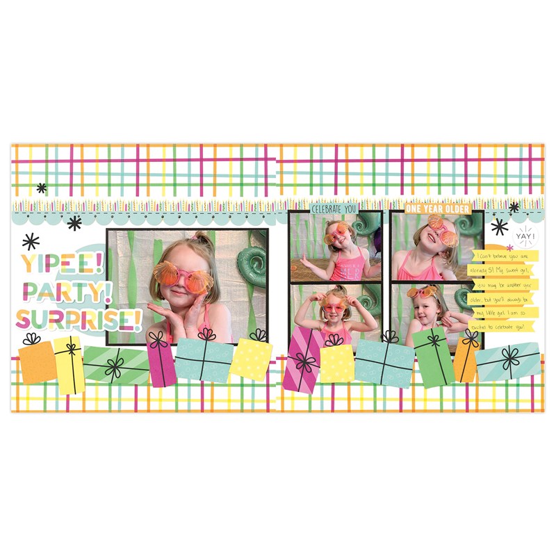 Cake Day Scrapbooking Workshop Kit (without Memory Protectors™)