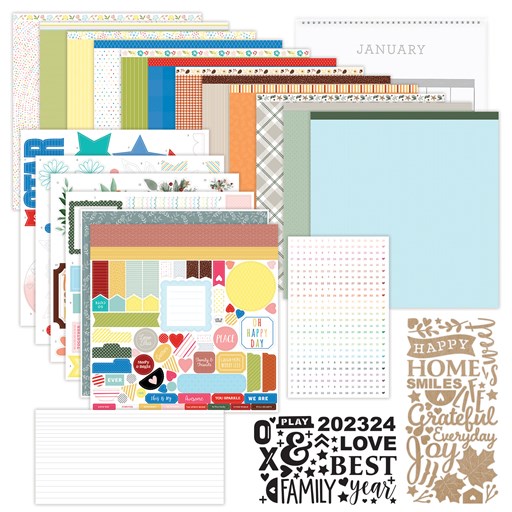 These Are the Days Calendar Kit (without stamp set) (CC10229)