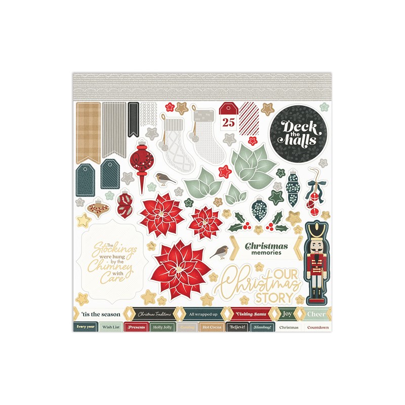 Christmas Story Paper Packet + Sticker Sheet