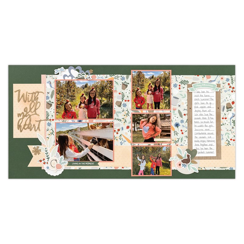 Backyard Bliss Scrapbooking Workshop Kit (without Memory Protectors™)