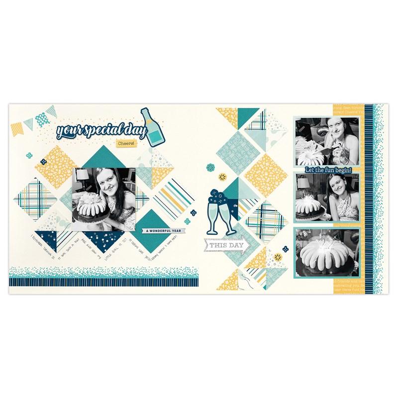 Celebrating You Scrapbooking Workshop Kit (without stamp or Thin Cuts)