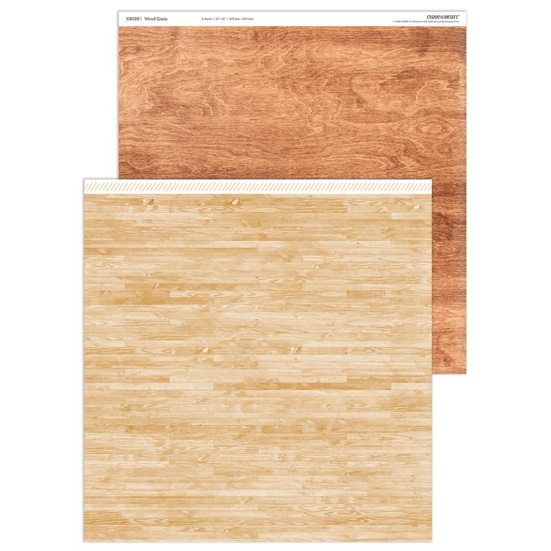 Wood Grain Paper Packet