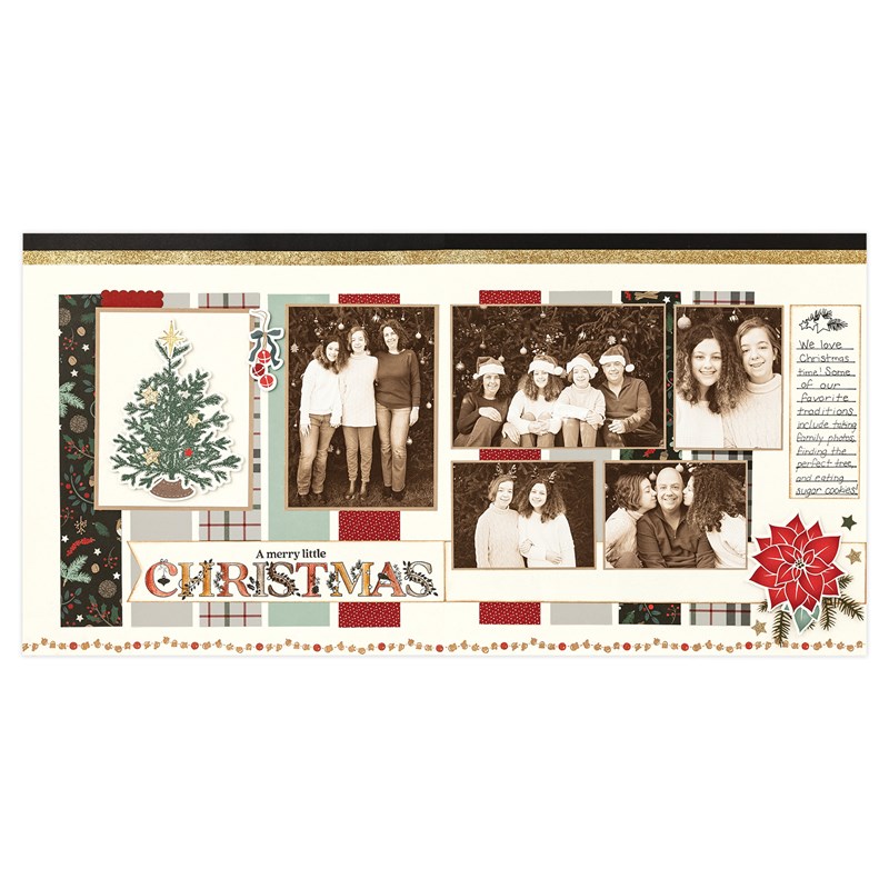 Christmas Story—Scrapbooking Stamp + Thin Cuts